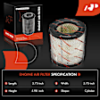 APEAF1320 2 Pcs Front Engine Air Filter