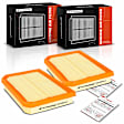 APEAF1344 2 Pcs Engine Air Filter