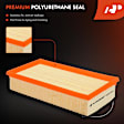 APEAF1350 2 Pcs Engine Air Filter