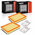 APEAF1358 2 Pcs Engine Air Filter
