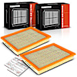 APEAF1378 2 Pcs Engine Air Filter