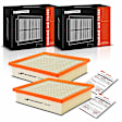 APEAF137 2 Pcs Engine Air Filter