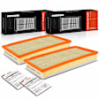 APEAF1386 2 Pcs Engine Air Filter