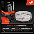 APEAF1408 2 Pcs Engine Air Filter