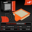 APEAF140 2 Pcs Engine Air Filter