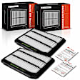 APEAF1420 2 Pcs Engine Air Filter