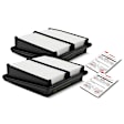 APEAF145 2 Pcs Engine Air Filter with Rigid Panel