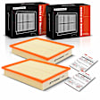APEAF147 2 Pcs Engine Air Filter