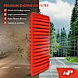 APEAF1522 2 Pcs High Performance Engine Air Filter