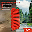 APEAF1524 2 Pcs Front High Performance Engine Air Filter