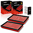 APEAF1536 2 Pcs High Performance Engine Air Filter