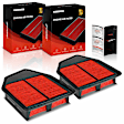 APEAF1540 2 Pcs High Performance Engine Air Filter