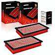 APEAF1546 2 Pcs High Performance Engine Air Filter