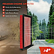 APEAF1546 2 Pcs High Performance Engine Air Filter