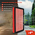APEAF1550 2 Pcs High Performance Engine Air Filter