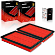 APEAF1552 2 Pcs Front High Performance Engine Air Filter