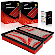 APEAF1558 2 Pcs High Performance Engine Air Filter