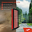 APEAF1558 2 Pcs High Performance Engine Air Filter