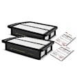 APEAF155 2 Pcs Engine Air Filter