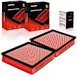APEAF1574 2 Pcs High Performance Engine Air Filter