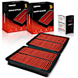 APEAF1576 2 Pcs Front High Performance Engine Air Filter