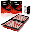APEAF1580 2 Pcs Front High Performance Engine Air Filter