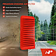 APEAF1592 2 Pcs Front High Performance Engine Air Filter