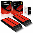 APEAF1596 2 Pcs High Performance Engine Air Filter