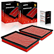 APEAF1602 2 Pcs Front High Performance Engine Air Filter