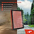 APEAF1603 Front High Performance Engine Air Filter