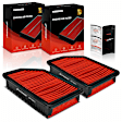 APEAF1612 2 Pcs High Performance Engine Air Filter