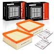 APEAF165 2 Pcs Engine Air Filter with Flexible Panel