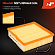 APEAF1667 2 Pcs Engine Air Filter