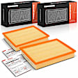 APEAF1676 2 Pcs Engine Air Filter
