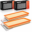 APEAF1677 2 Pcs Engine Air Filter