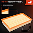 APEAF1687 2 Pcs Engine Air Filter