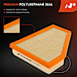 APEAF1695 2 Pcs Engine Air Filter