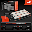 APEAF1795 2 Pcs Engine Air Filter