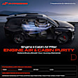 APEAF1867 2 Pcs Engine and Active Carbon Cabin Air Filter