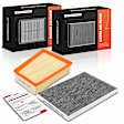APEAF1868 2 Pcs Engine and Activated Carbon Cabin Air Filter