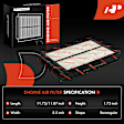 APEAF1889 2 Pcs Engine and Active Carbon Cabin Air Filter