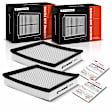 APEAF199 2 Pcs Engine Air Filter