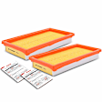 APEAF203 2 Pcs Engine Air Filter