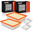 APEAF205 2 Pcs Engine Air Filter