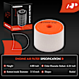 APEAF232 2 Pcs Engine Air Filter