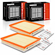 APEAF264 2 Pcs Engine Air Filter