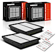 APEAF277 2 Pcs Engine Air Filter