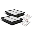 APEAF277 2 Pcs Engine Air Filter