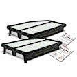 APEAF283 2 Pcs Engine Air Filter with Rigid Panel