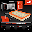 APEAF287 2 Pcs Engine Air Filter